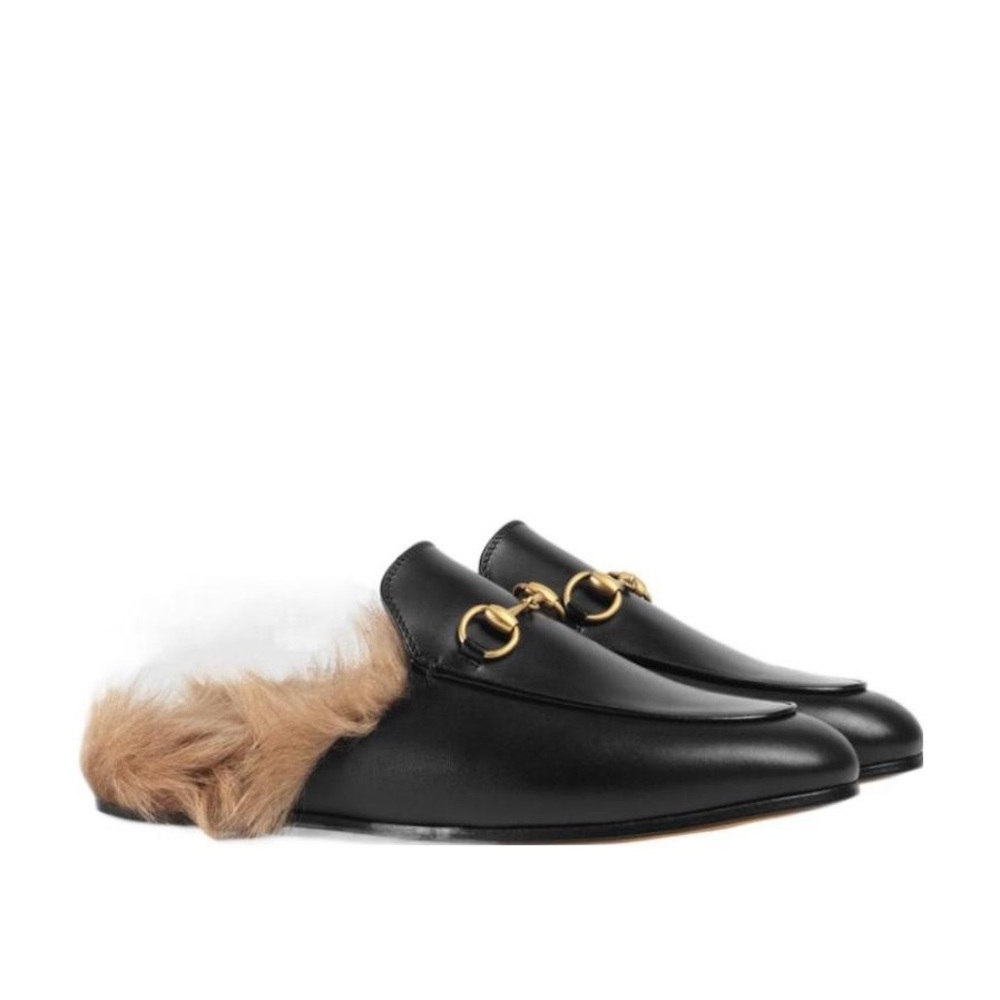 Gucci Princeton Fur Mules
